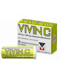 Vivin c 20 compresse effervescenti 330mg+200mg