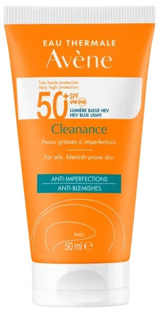 Avene sol cleanance spf50+