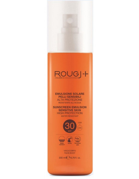 Rougj solare spf30 pelli sensibili 200ml