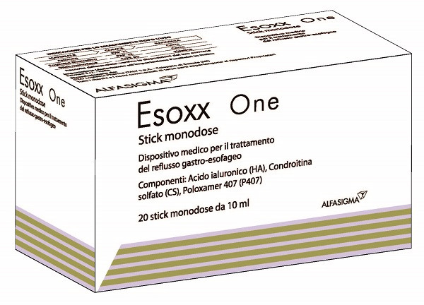 Image of Esoxx One contro il reflusso gastro-esofageo 20 stick 10ml cod085