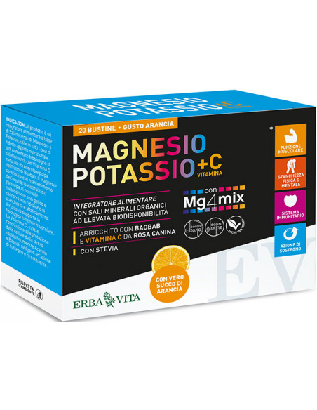 Magnesio e potass +vit c ara