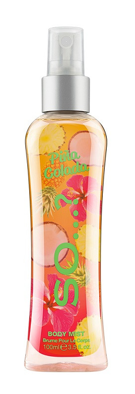 So pina colada body mist