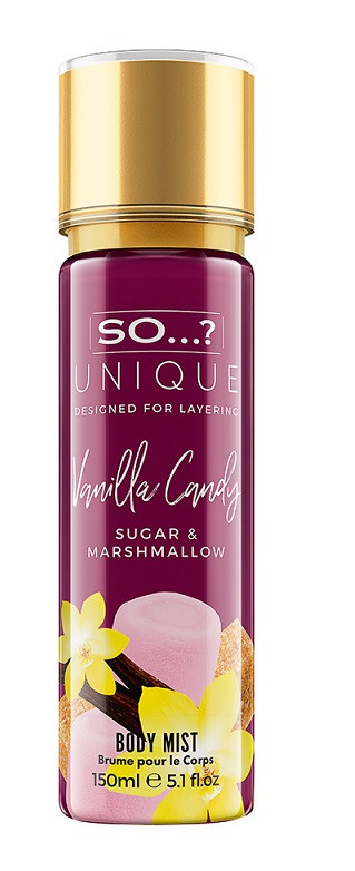 So Unique vanilla candy body mist ananas e cocco