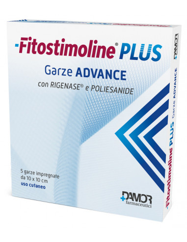 Fitostimoline plus garze adv5p
