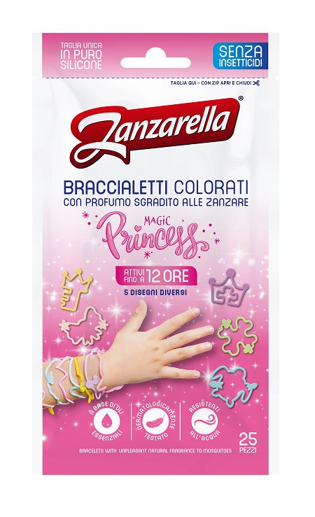 Zanzarella bracc princess 25pz