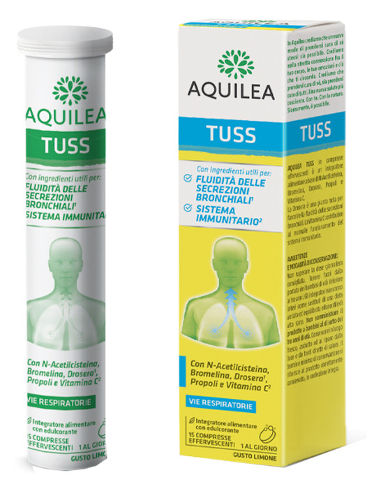 Image of Aquilea tuss 15 compresse efferv 90g cod085