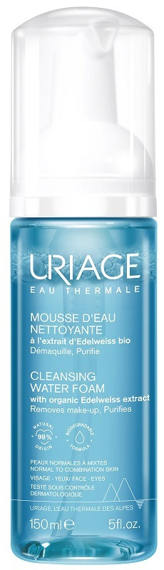 Uriage mousse d'eau netto150ml