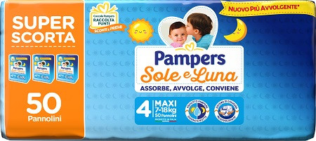 Pampers sl trio maxi 50pz