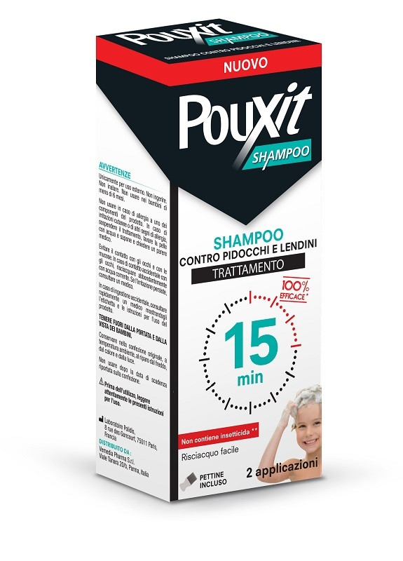Pouxit shampoo pidocchi/lendin
