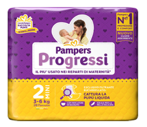 Pampers prog mini 28pz