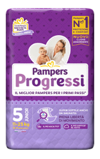 Pampers prog j 18pz