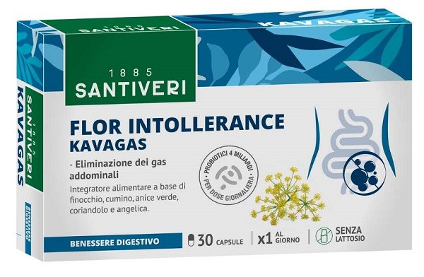 Image of Flor intollerance kavagas30 capsule cod085