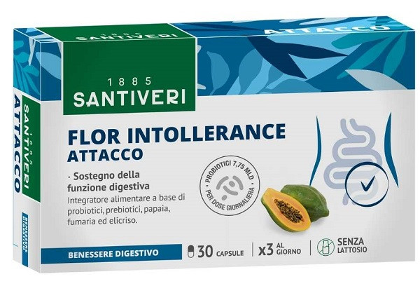 Image of Flor intollerance attacco30 capsule cod085