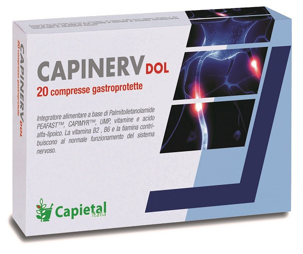 Image of Capinerv dol 20 compresse gastroprot cod085