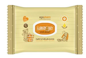 Egopharm salviette imbevute Baby con Olio Argan detergenti 72 pezzi