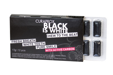 Image of Curaprox nero is bianco tg 12p cod085