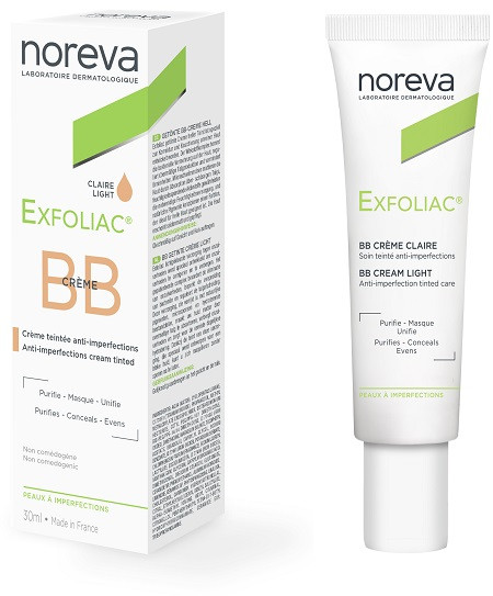 Exfoliac bb creme claire 30ml