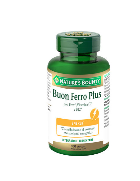 Buon ferro plus 100 capsule