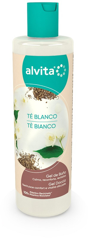 Alvita gel doccia te' bianco