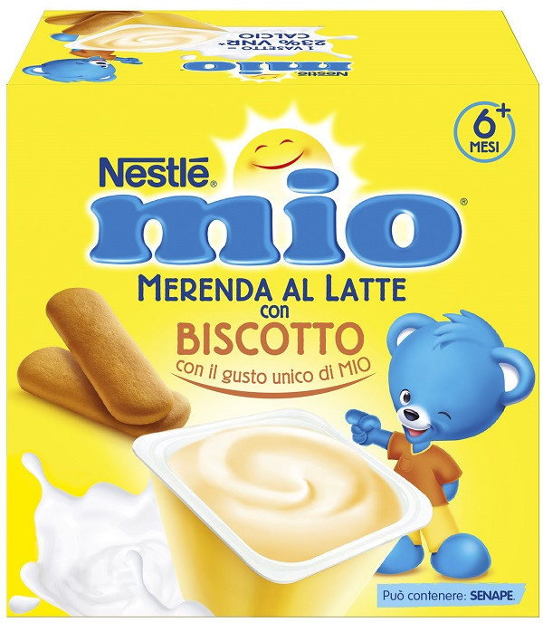 Image of Mio merenda latte bisc4pz 100g cod085
