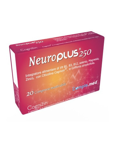 Neuroplus 250 20 compresse mastic