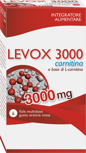 Image of Levox 3000 carnitina 6fl cod085