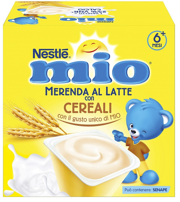 Image of Mio merenda latte crl 4pz 100g cod085