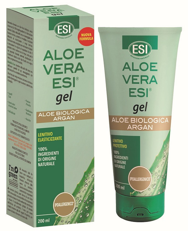 Image of Esi Aloe Vera gel Argan lenitivo elasticizzante per pelle secca 200ml cod085