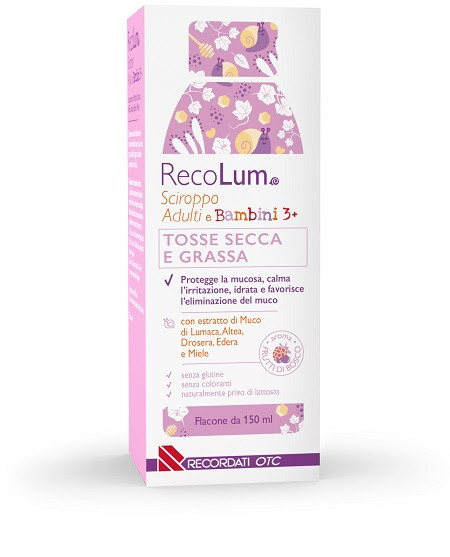 Recolum sciroppo tosse ad bb