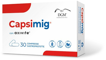 Image of Capsimig 30 compresse gastroprotette cod085