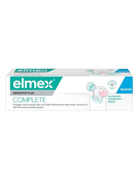Elmex dentifricio sensitive plus complete