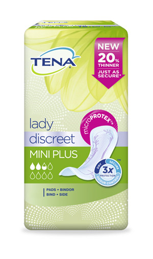 Tena discreet mini plus 16pz
