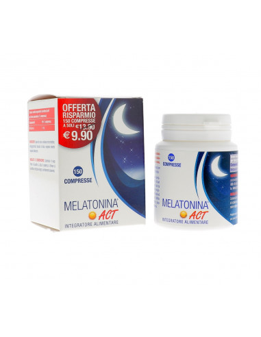Melatonina act 1mg 150 compresse