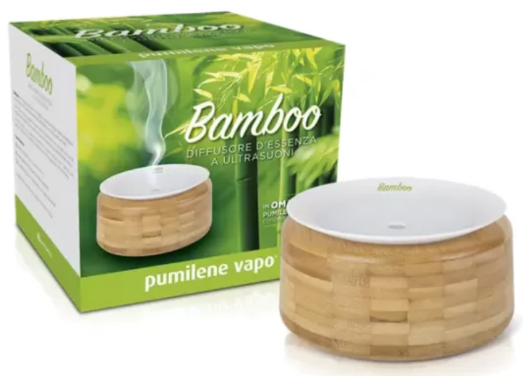 Pumilene vapo bamboo diffusore d'essenza a ultrasuoni