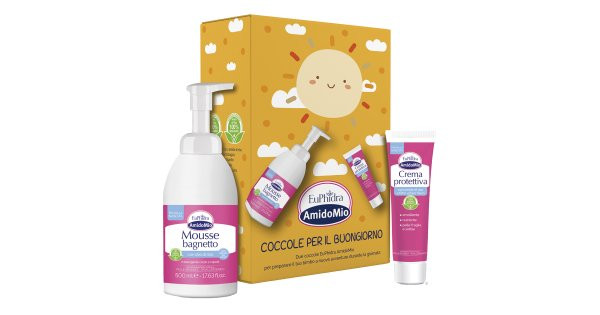 Euphidra AmidoMio Confezione Regalo Set Coccole per il buongiorno per bambini