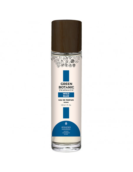 Green botanic wild blue profumo uomo 150ml
