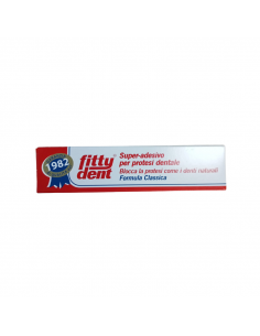 Fittydent pasta classica super adesiva per protesi dentale 40g