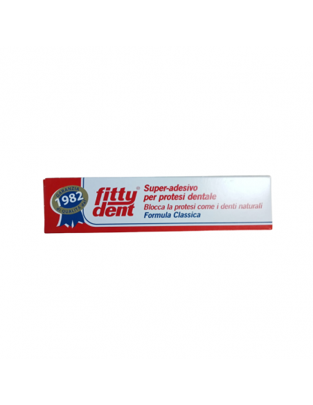 Fittydent pasta classica super adesiva per protesi dentale 40g