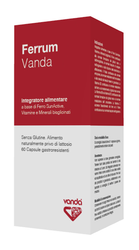 Image of Ferrum vanda 60 capsule cod085