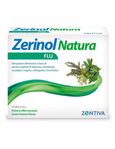 Zerinol natura flu 14 bustine | Clubfarma