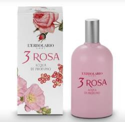 Image of 3 rosa acqua profumo 50ml cod085