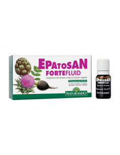 Epatosan forte fluid 10 flaconcini - NATURANDO | Clubfarma