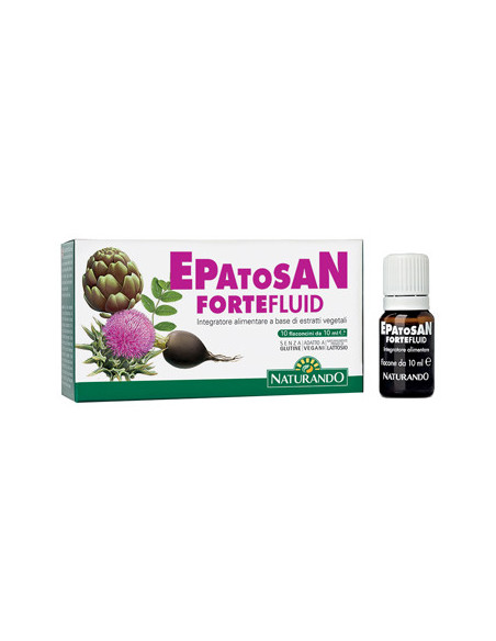 Epatosan forte fluid 10 flaconcini