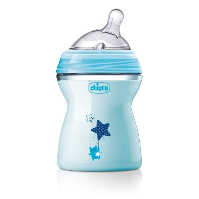 Image of Ch bib nat-feel 2m+ boy 250ml cod085