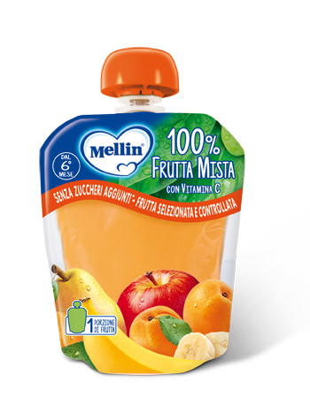 Image of Mellin 100% frutta mista 90g cod085