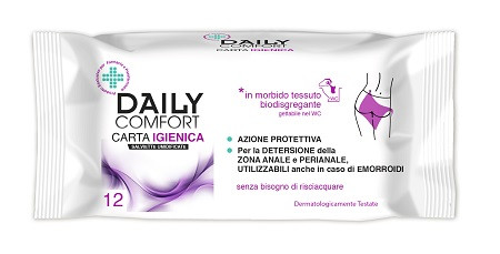 Daily comfort carta igien 12pz