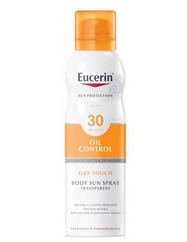 Eucerin sun spray tocco secc30