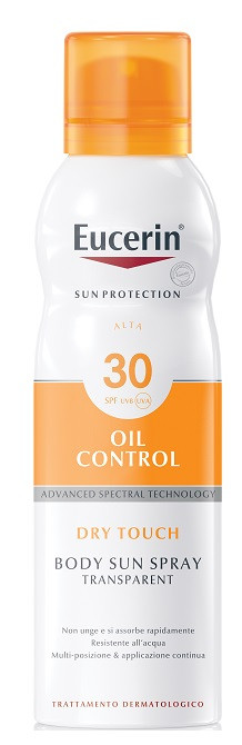 Eucerin sun spray tocco secc30