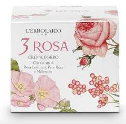 Image of 3 rosa crema corpo 200ml cod085