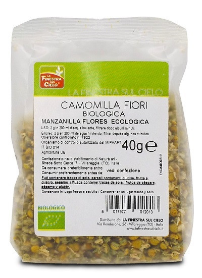 Camomilla fiori interi bio 40g